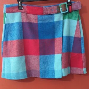 Free Assembly Wrap Front Mini Skirt Size 10